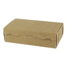 Caja para Dulces y Bombones Kraft 14x8x3,5cm 250g (800 Uds)
