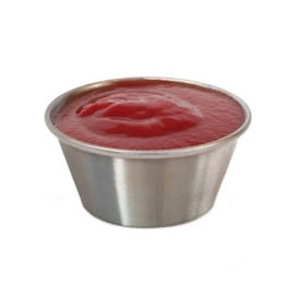 Tarrina Inox para Salsas 45ml (12 Uds)