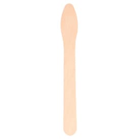Cucharilla de Madera Plana 125mm (1000 Uds)