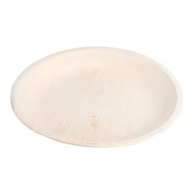 Plato Redondo Hoja de Palma 18,0 cm (25 Uds)