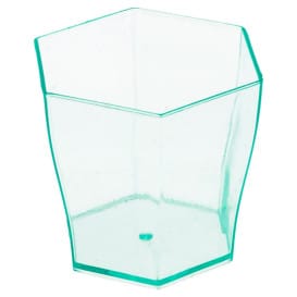 Vaso Hexagonal Degustacion "Water Green" 60ml (24 Uds)