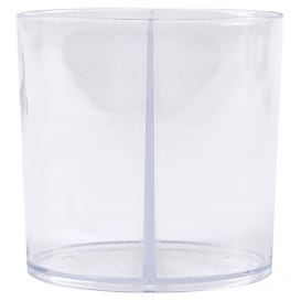 Vaso de Plastico Doble Degustacion Transp. 60ml (500 Uds)
