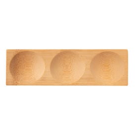 Bandeja de Bambu 18x5,5x1cm (12 Uds)