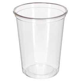 Tarrina Compostable PLA Transparente 960ml (50 Uds)
