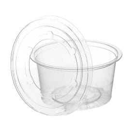 Tapa Tarrina para Salsas PLA 50, 80 y 100ml (50 Uds)