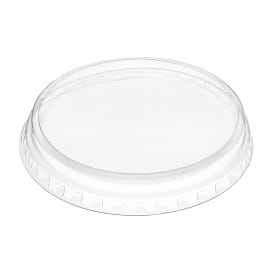 Tapa Tarrina Compostable PLA Transparente 240, 360, 480, 720, 960ml (600 Uds)