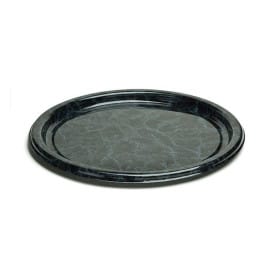 Plato de Plastico Redondo Mármol 18 cm (25 Uds)
