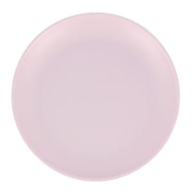 Plato Reutilizable Durable PP Mineral Rosa Ø23,5cm (6 Uds)