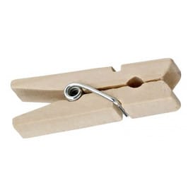 Pinzas de Bambu Catering 25mm (100 Uds)