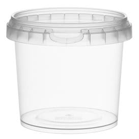 Envase de Plastico con Tapa Inviolable 365 ml Ø9,5 (24 Uds)