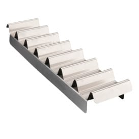 Soporte para Bocadillos Acero 10,2x47,3 cm (24 Uds)