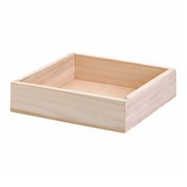 Caja para Presentación de Madera 37x21x5cm (1 Ud)