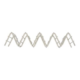 Soporte para Bocadillos de Acero 197x64x38mm (12 Uds)