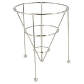 Cesta para Presentación Apilable Acero Ø127x152mm (1 Ud)