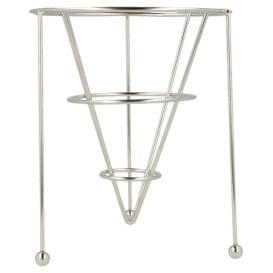 Cesta para Presentación Apilable Acero Ø127x152mm (1 Ud)