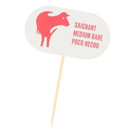 Palillo Marcador Poco Hecho 8 cm (100 Uds)