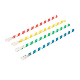 Pajita Cuchara Papel Surtido Ø8mm 21cm (100 Uds)