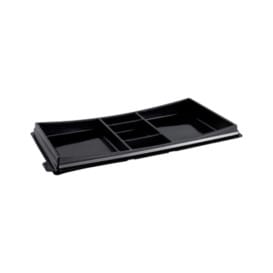 Envase para Sushi Negro 273x151mm 