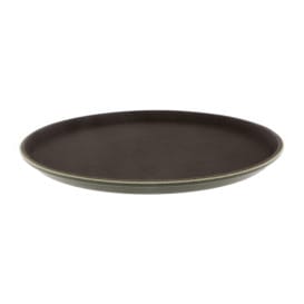 Bandeja PP Redonda Antideslizante Marrón Ø40,0cm (12 Uds)
