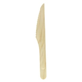 Cuchillo de Madera Eco 16cm (100 Uds)