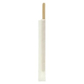 Agitador para Cafe de Madera Enfundado 140mm (500 Uds)