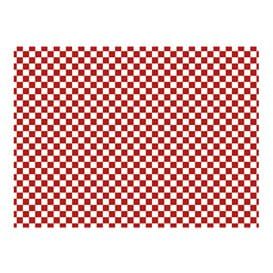 Envuelta Antigrasa “Vichy” Rojo 31x42cm (1.000 Uds)