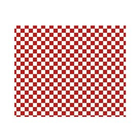 Envuelta Antigrasa “Vichy” Rojo 20x24,5cm (1.000 Uds)