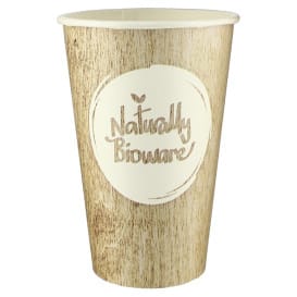 Vaso Carton BioWare PLA 12 Oz/384ml Ø8,0cm (1100 Uds)