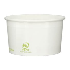 Tarrina de Cartón para Helados Ecológica 100ml (2600 Uds)