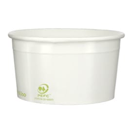 Tarrina de Cartón para Helados Ecológica 175ml (2.000 Uds)