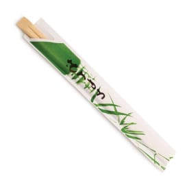 Palillo Chino de Bambú enfundado 200 mm