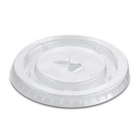 Tapa Plana con Cruz PP Cristal Ø7,9cm (1.000 Uds)