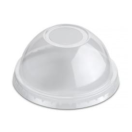 Tapa Cúpula Agujero PP Cristal Ø7,9cm (100 Uds)