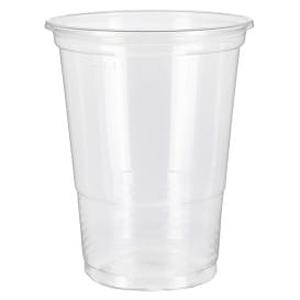 Vaso de Plástico PP Transparente 500ml Ø9,4cm (50 Uds)