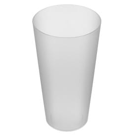 Vaso Reutilizable PP Translúcido 400ml (6 Uds)