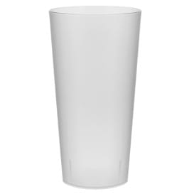 Vaso Reutilizable de Plástico PP Translúcido 400ml (490 Uds)