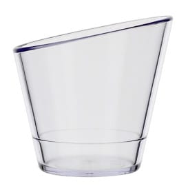 Bol Degustación Durable SAN “Circle” Transparente 100ml (72 Uds) 