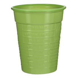 Vaso de Plástico PS Verde Lima 200ml Ø7cm (1.500 Uds)