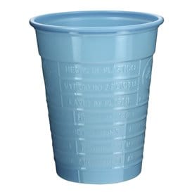 Vaso de Plástico PS Azul Claro 200ml Ø7cm (1.500 Uds)