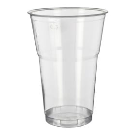 Vaso Reutilizable PS "Diamant" Cristal 350ml Ø8,0cm (25 Uds)