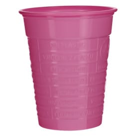 Vaso de Plástico PS Fucsia 200ml Ø7cm (1.500 Uds)