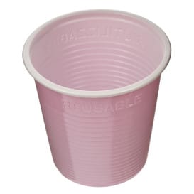 Vaso Reutilizable Económico PS Bicolor Rosa 230ml (30 Uds)