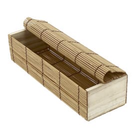 Envase de Bambú para Sushi 23x8x6cm (24 Uds)