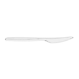 Cuchillo de Plástico PS Reutilizable Transparente 18cm (20 Uds)