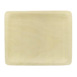 Bandeja de Madera 26,5x21,5x2cm (20 Uds)