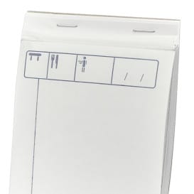 Talonario de Comandas con Triplicado 10x15cm (10 Uds)
