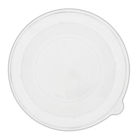 Tapa Cúpula de Plástico rPET Cristal Ø21x3cm (150 Uds)