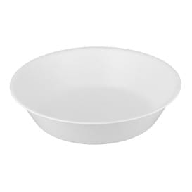 Plato Reutilizable Durable PP Mineral Blanco Ø18cm (6 Uds)