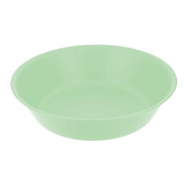 Plato Reutilizable Durable PP Mineral Verde Ø18cm (54 Uds)