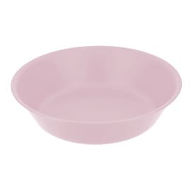 Plato Reutilizable Durable PP Mineral Rosa Ø18cm (6 Uds)